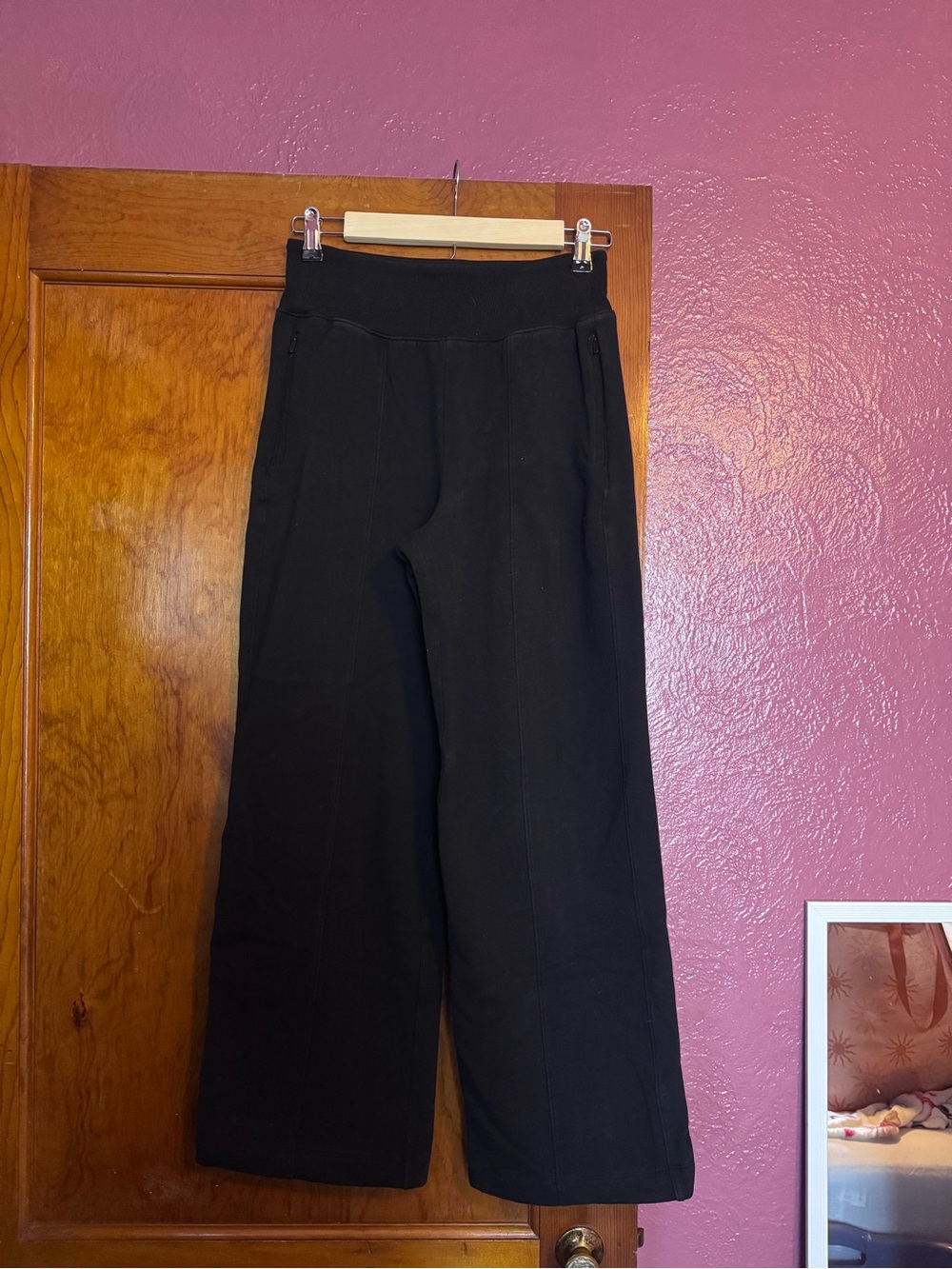 Athleta Retroplush Wide Leg Sweatpants